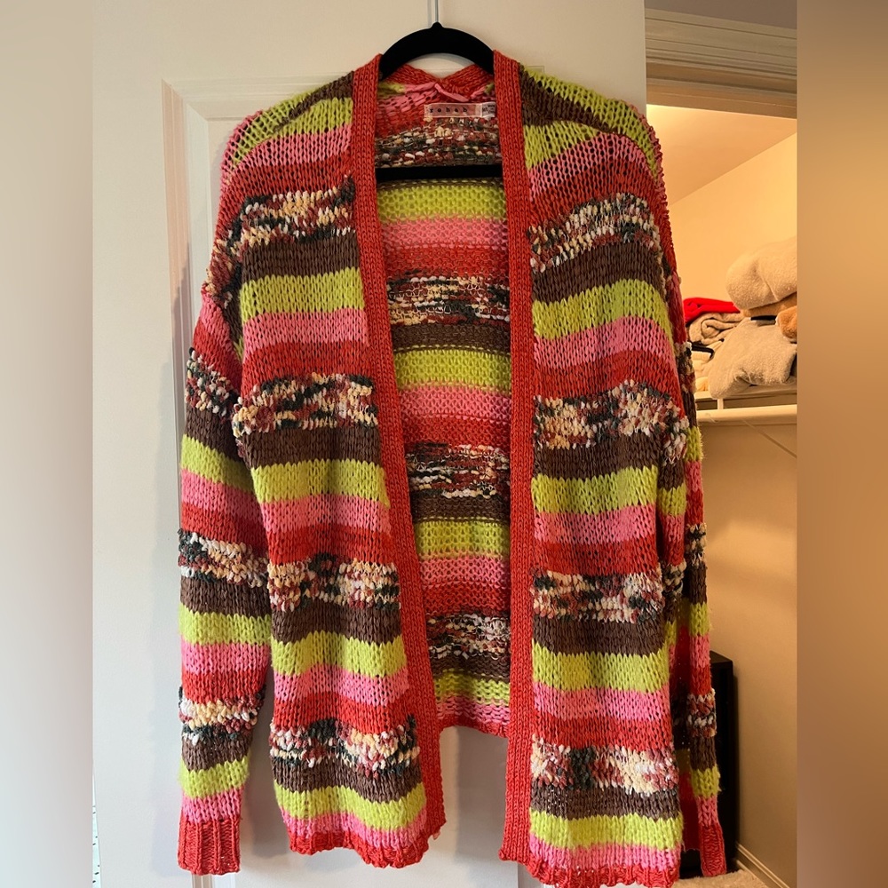 Rehab Colorful knit cardigan